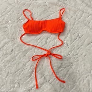 Bikini top orange, brand new!